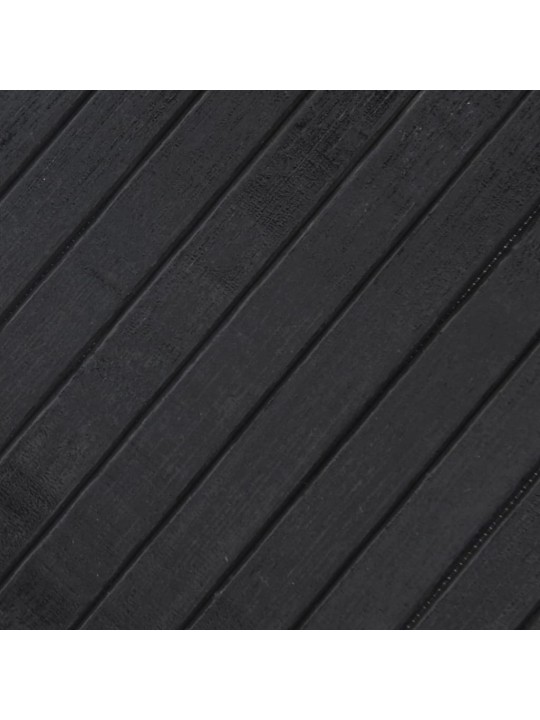 Paklājs, taisnstūra forma, pelēks, 70x300 cm, bambuss
