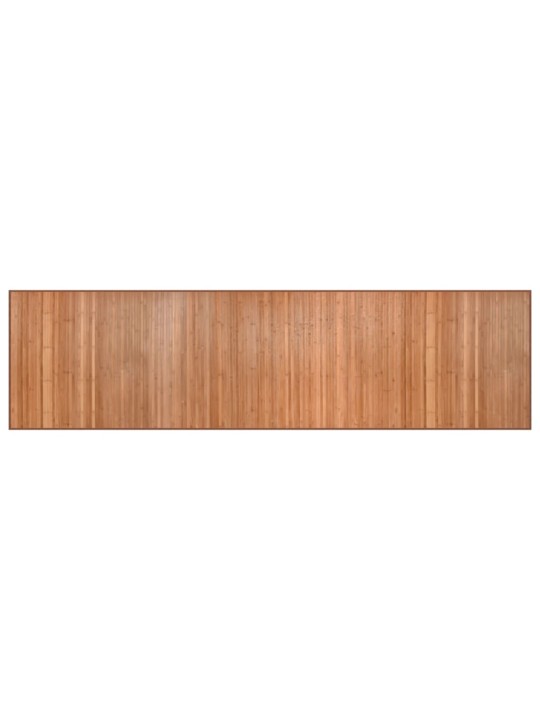 Paklājs, taisnstūra forma, dabīga krāsa, 80x300 cm, bambuss