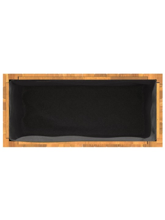 Puķu kaste, 59x27,5x70 cm, akācijas masīvkoks