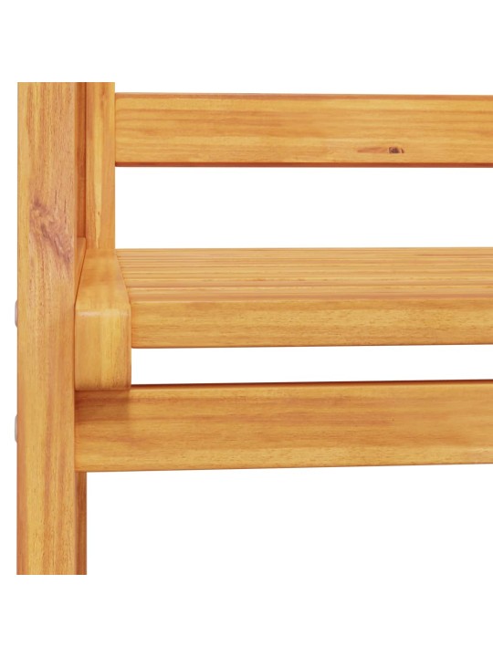 Dārza sols, 120 cm, akācijas masīvkoks