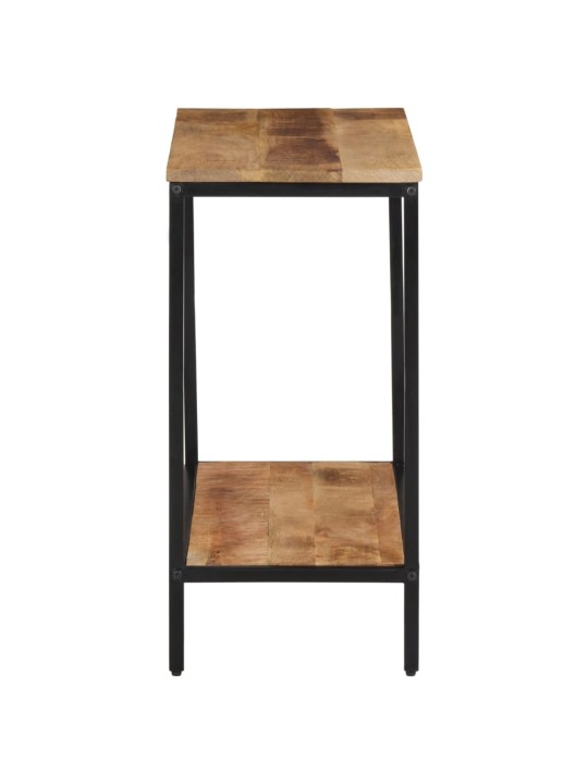 Konsoles galdiņš, 70x35x70 cm, raupjš mango masīvkoks