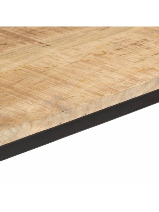 Virtuves galds, 110x55x75 cm, neapstrādāts mango masīvkoks