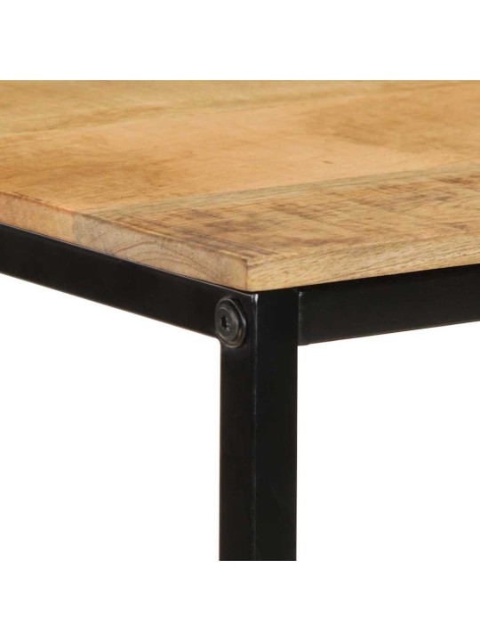 Grāmatu plaukts brūna 70 x 35 x 110 cm mango masīvkoks