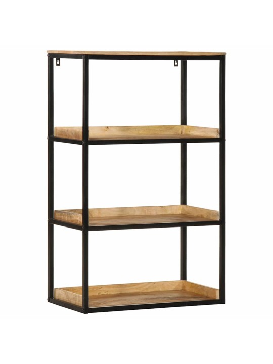 Grāmatu plaukts brūna 70 x 35 x 110 cm mango masīvkoks