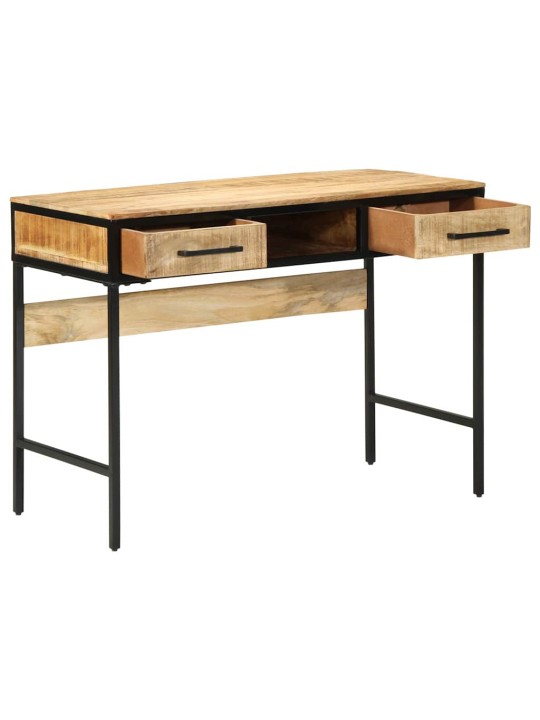 Rakstāmgalds ar plauktu brūna 100 x 50 x 75 cm mango masīvkoks