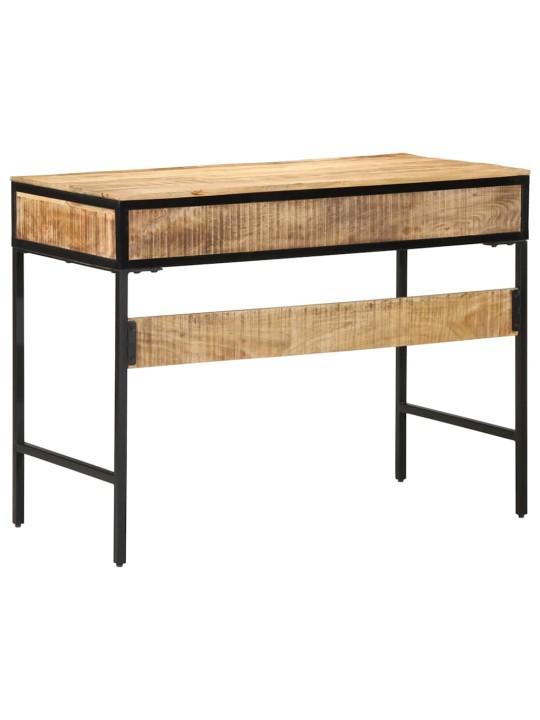 Rakstāmgalds ar plauktu brūna 100 x 50 x 75 cm mango masīvkoks