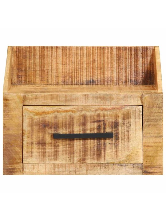 Nakts skapītis brūna 40 x 30 x 30 cm mango masīvkoks