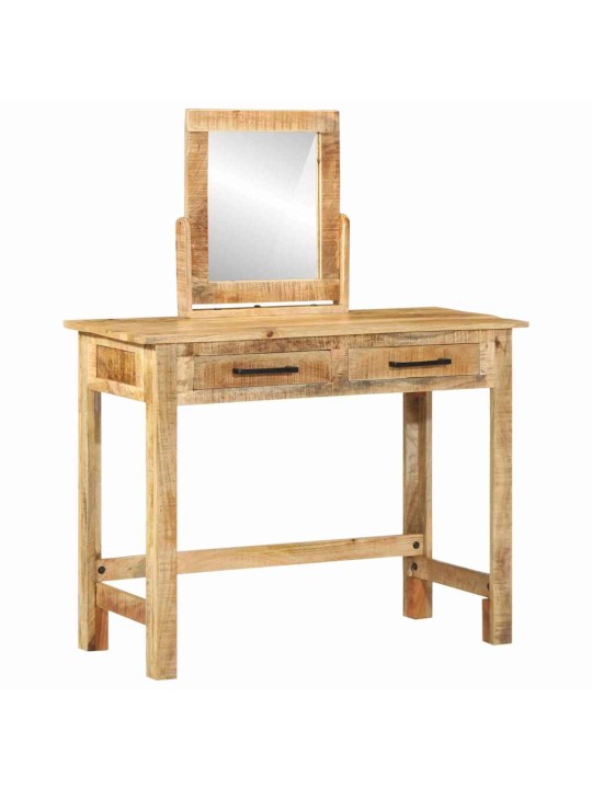 Dressing galds brūna 100 x 40 x 120 cm mango masīvkoks