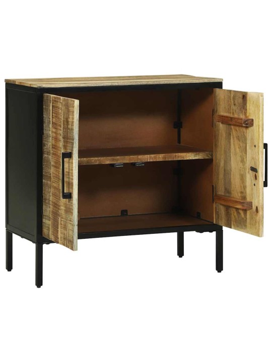 Sadaļas galds brūna 70 x 35 x 70 cm mango masīvkoks
