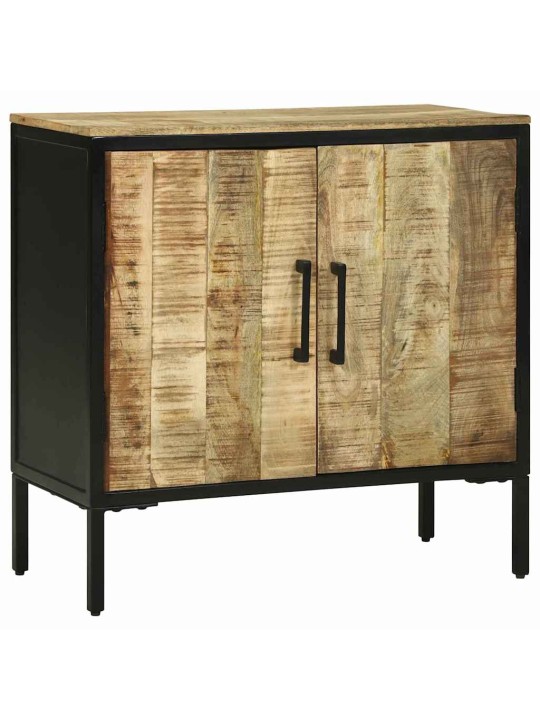 Sadaļas galds brūna 70 x 35 x 70 cm mango masīvkoks