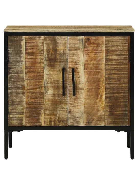 Sadaļas galds brūna 70 x 35 x 70 cm mango masīvkoks