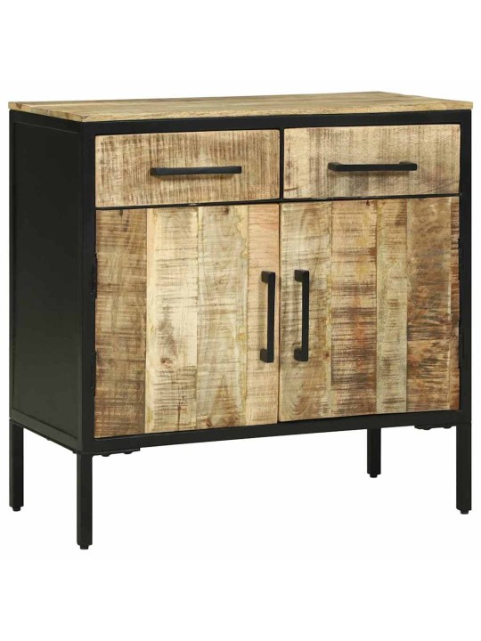 Sadaļas galds brūna 70 x 35 x 70 cm mango masīvkoks