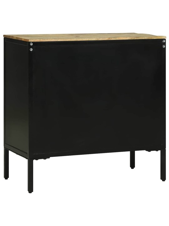 Sadaļas galds brūna 70 x 35 x 70 cm mango masīvkoks