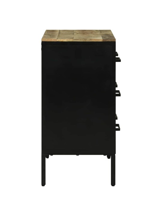 Sadaļas galds brūna 70 x 35 x 70 cm mango masīvkoks
