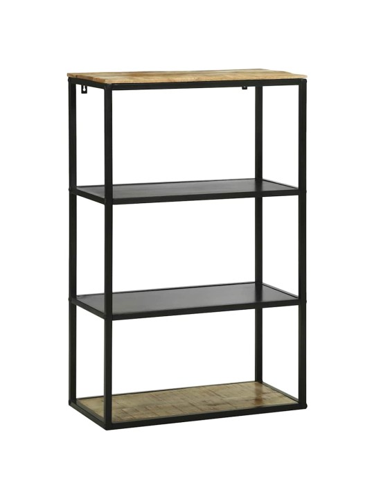Grāmatu plaukts brūna 70 x 35 x 110 cm mango masīvkoks