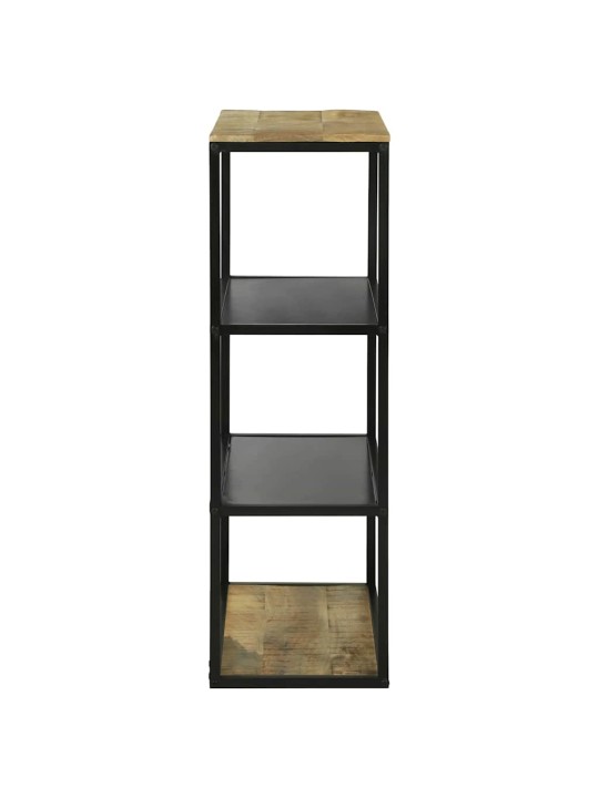 Grāmatu plaukts brūna 70 x 35 x 110 cm mango masīvkoks