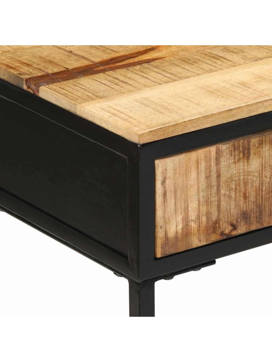 Konsoles galds brūna 100 x 55 x 75 cm mango masīvkoks