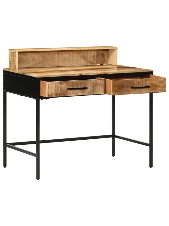 Konsoles galds brūna 100 x 55 x 75 cm mango masīvkoks