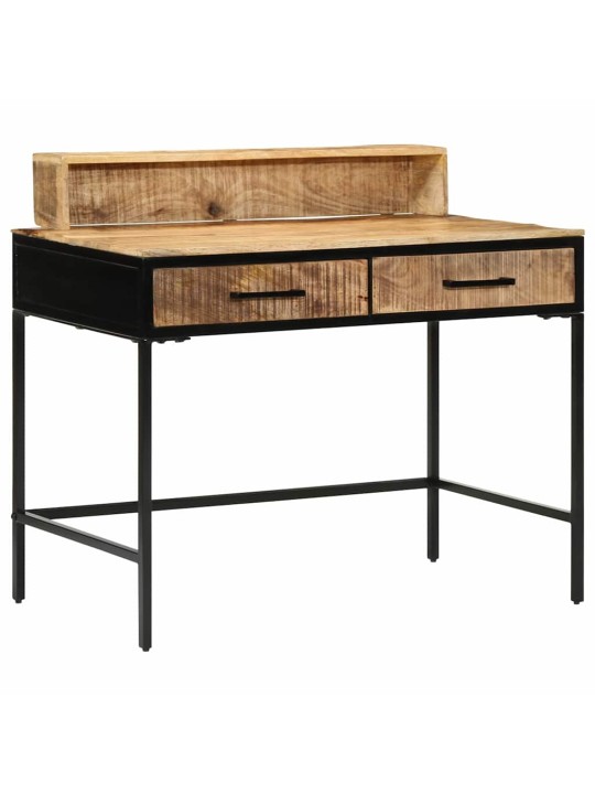 Konsoles galds brūna 100 x 55 x 75 cm mango masīvkoks