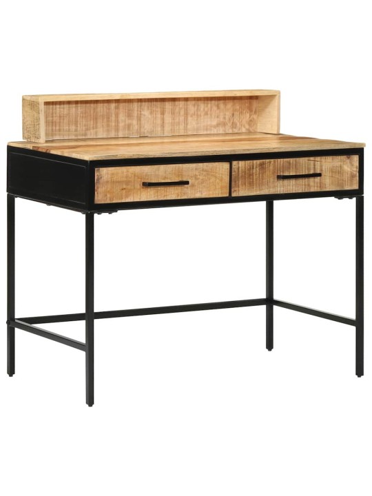 Konsoles galds brūna 100 x 55 x 75 cm mango masīvkoks