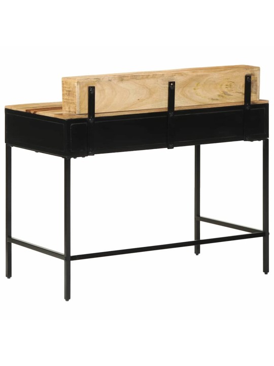 Konsoles galds brūna 100 x 55 x 75 cm mango masīvkoks