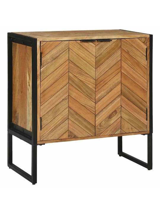 Kumode brūna 70 x 35 x 75 cm akācijas masīvkoks