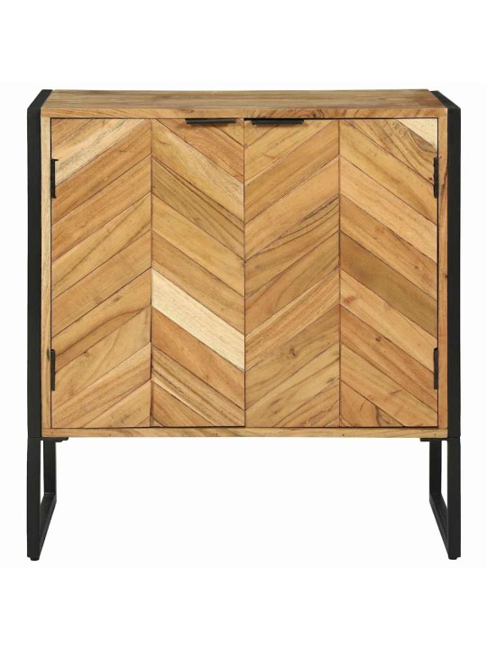 Kumode brūna 70 x 35 x 75 cm akācijas masīvkoks