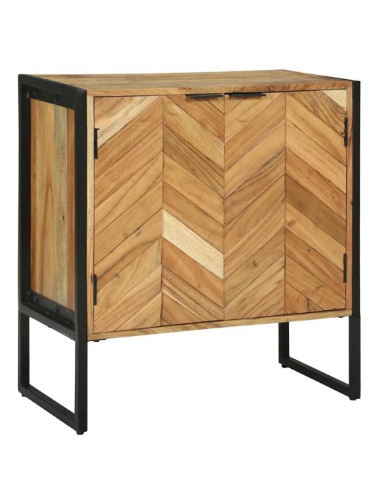 Kumode brūna 70 x 35 x 75 cm akācijas masīvkoks