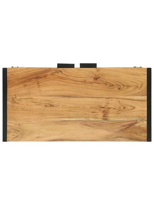 Kumode brūna 70 x 35 x 75 cm akācijas masīvkoks