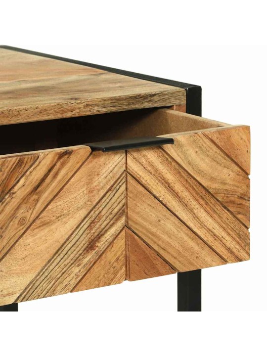 Dressing galds brūna 100 x 40 x 120 cm akācijas masīvkoks