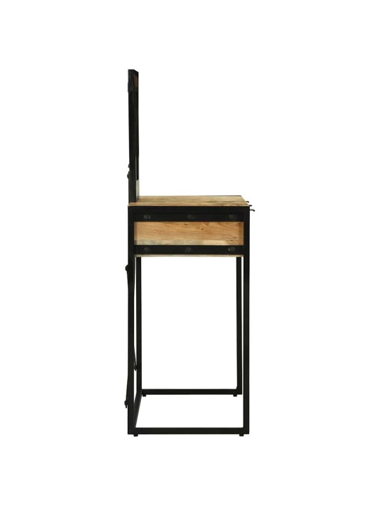 Dressing galds brūna 100 x 40 x 120 cm akācijas masīvkoks