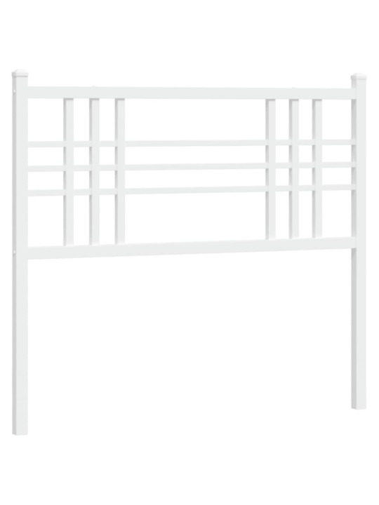 Gultas galvgalis, balts, 100 cm