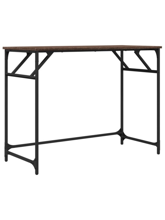 Rakstāmgalds, brūns, 100x45x76 cm, inženierijas koks, tērauds