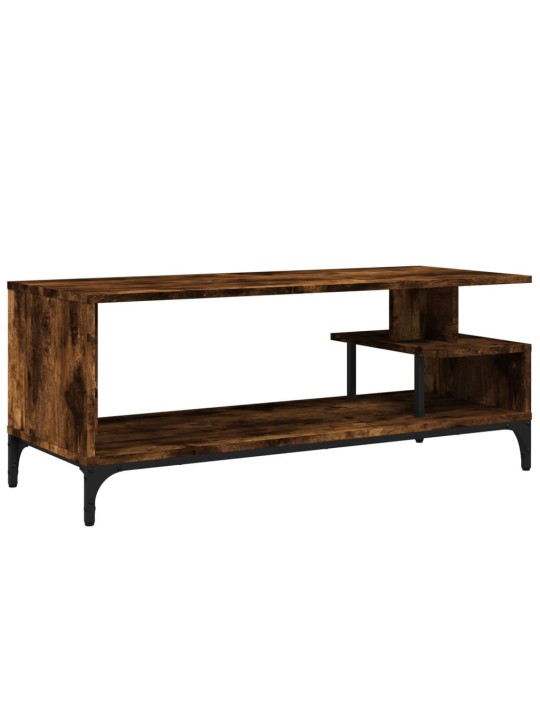 Tv skapītis, koka, 102x40x41 cm, inženierijas koks, tērauds