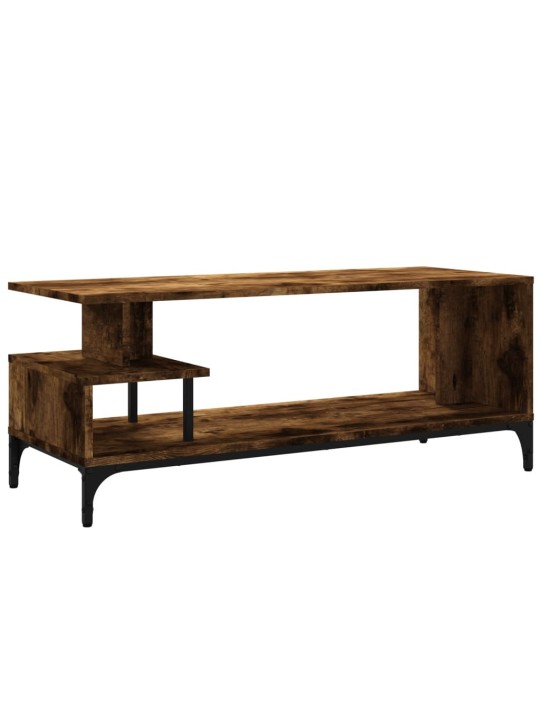 Tv skapītis, koka, 102x40x41 cm, inženierijas koks, tērauds