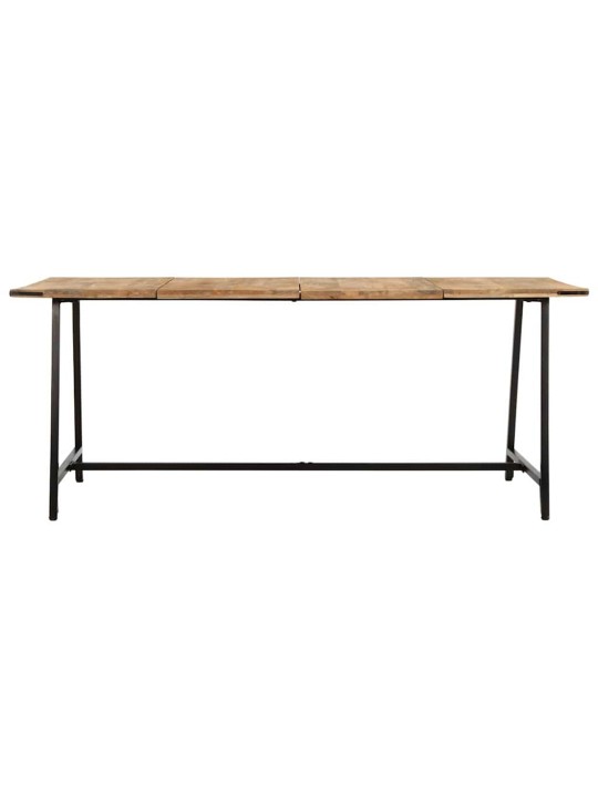 Virtuves galds, 180x90x75 cm, mango masīvkoks