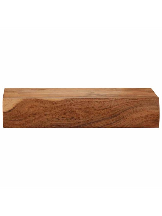 Sienas plaukti, 2 gab., 40x17x8 cm, akācijas masīvkoks