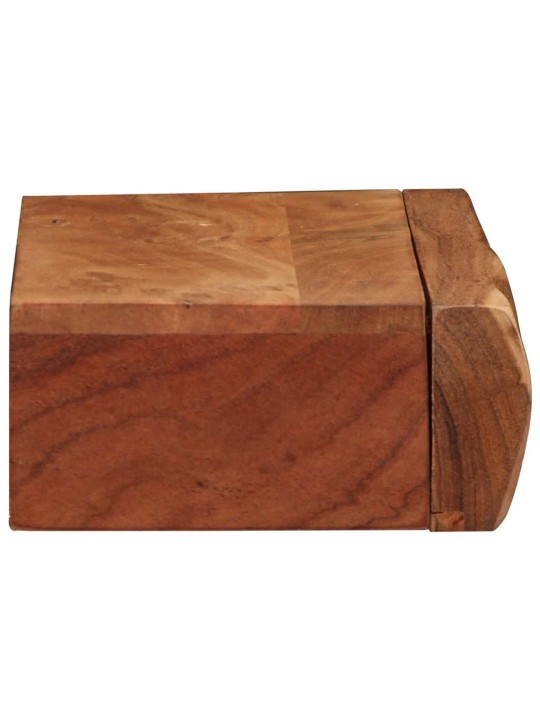 Sienas plaukti, 2 gab., 40x17x8 cm, akācijas masīvkoks