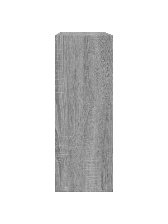 Apavu skapītis, pelēka ozola, 60x21x57 cm, inženierijas koks