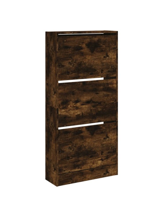 Apavu skapītis, ozolkoka, 60x21x125,5 cm, inženierijas koks