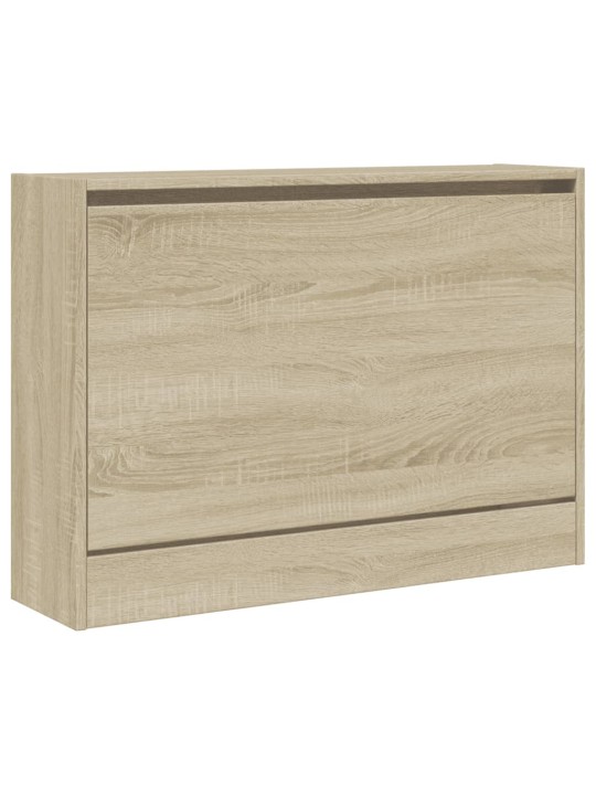 Apavu skapītis, ozolkoka krāsa, 80x21x57 cm, inženierijas koks