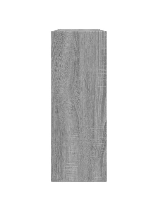 Apavu skapītis, pelēka ozola, 80x21x57 cm, inženierijas koks