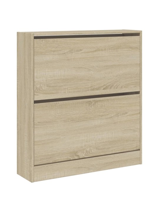 Apavu plaukts, ozolkoka krāsa, 80x21x87,5 cm, inženierijas koks