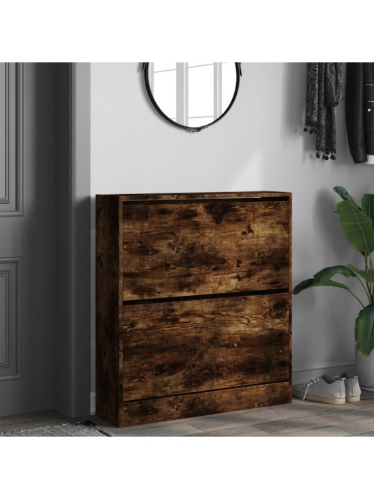 Apavu skapītis, ozolkoka krāsa, 80x21x87,5cm, inženierijas koks