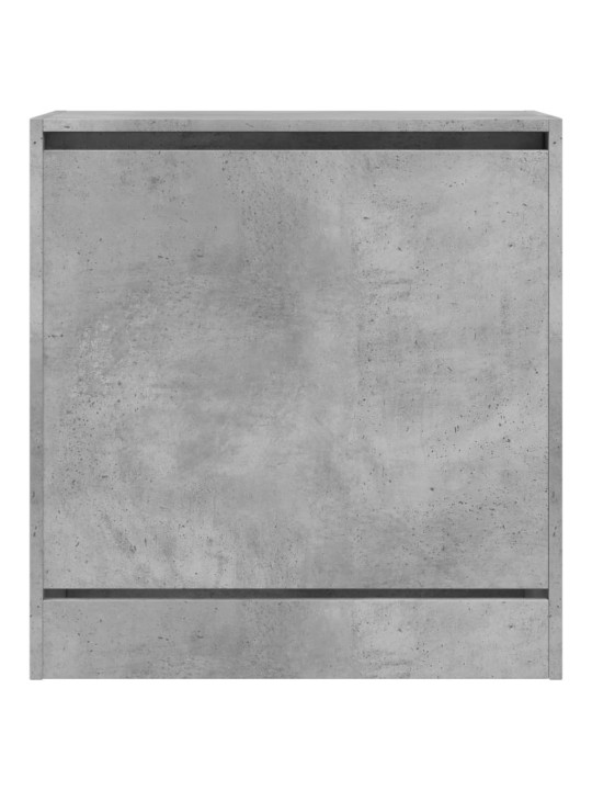 Apavu skapītis, betona pelēks, 60x34x63,5 cm, inženierijas koks
