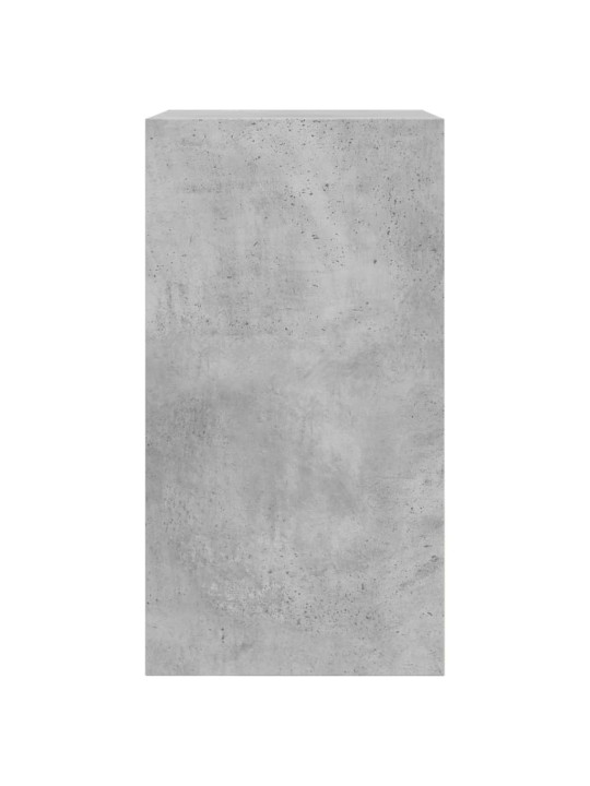 Apavu skapītis, betona pelēks, 60x34x63,5 cm, inženierijas koks