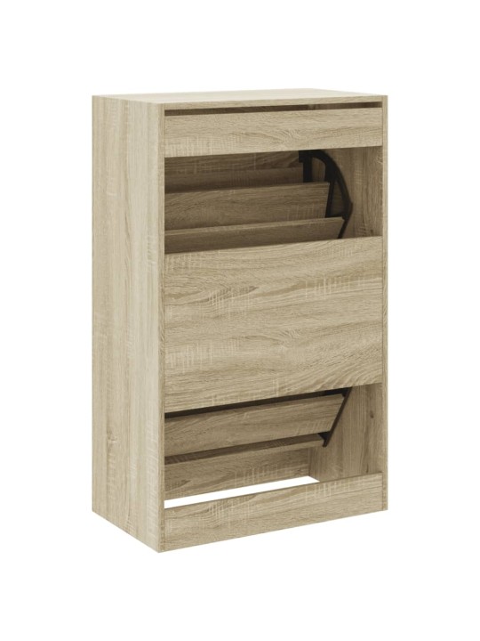 Apavu skapītis, ozolkoka krāsa, 60x34x96,5cm, inženierijas koks