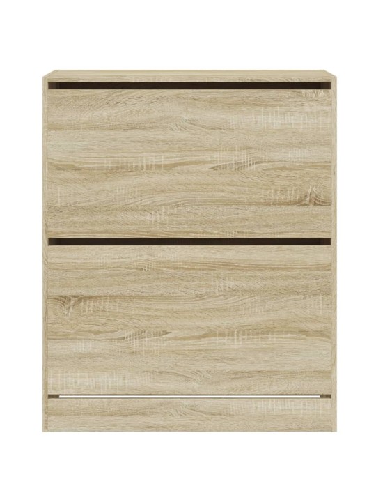 Apavu plaukts, ozolkoka krāsa, 80x34x96,5 cm, inženierijas koks
