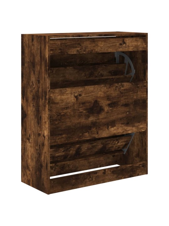 Apavu skapītis, ozolkoka krāsa, 80x34x96,5cm, inženierijas koks