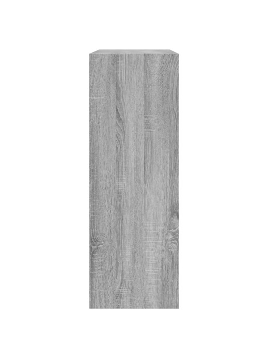 Apavu skapītis, pelēka ozola, 80x34x96,5 cm, inženierijas koks